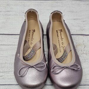 New!!! Mannela de Juan Ballet Flats  Size‎ US 9/EU 25